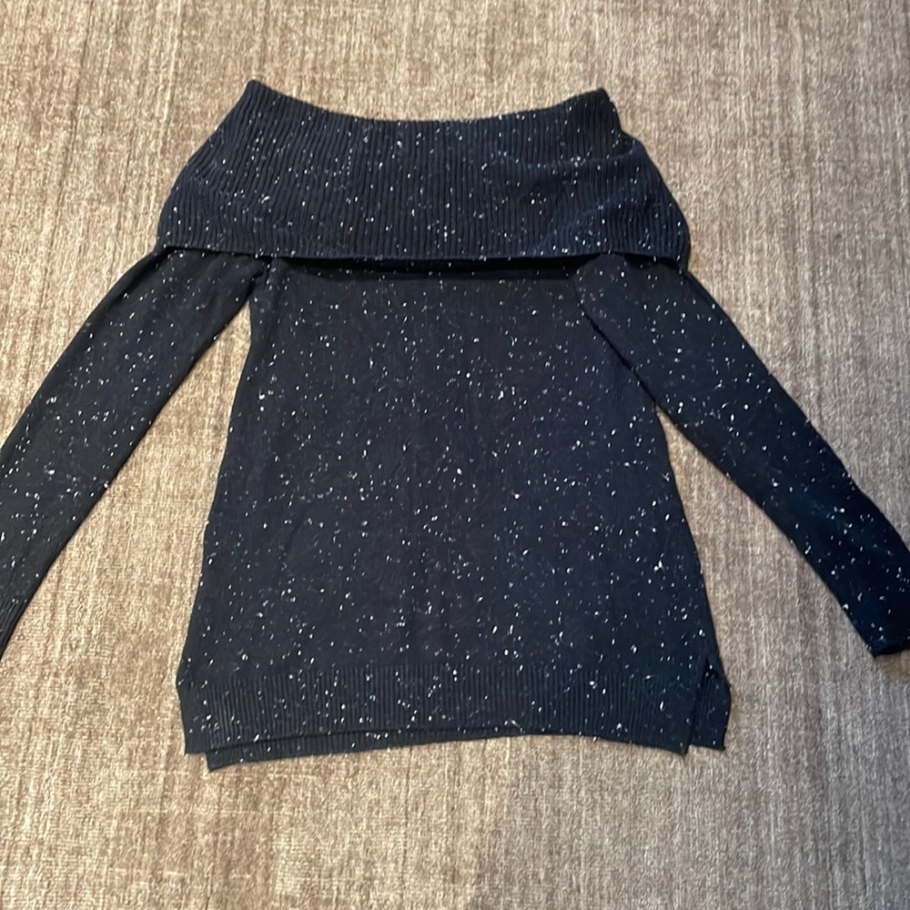 Off the shoulder sweater
